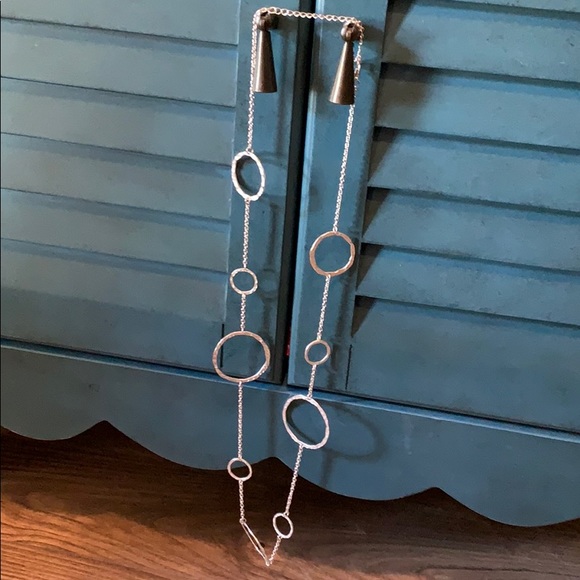 Silver Statement Necklace - Picture 1 of 8